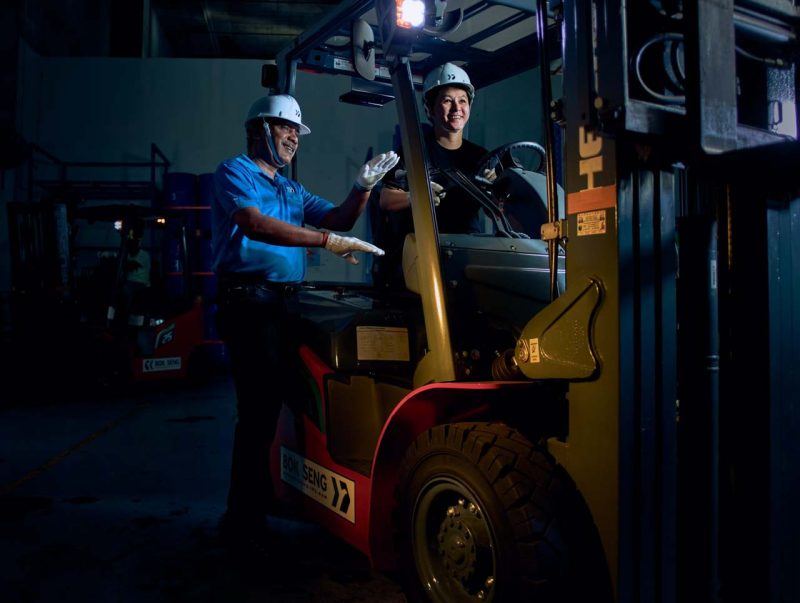 Industrial portrait photography for above the line marketing by Tuckys Photography — industrial photographer singapore, factory photography singapore