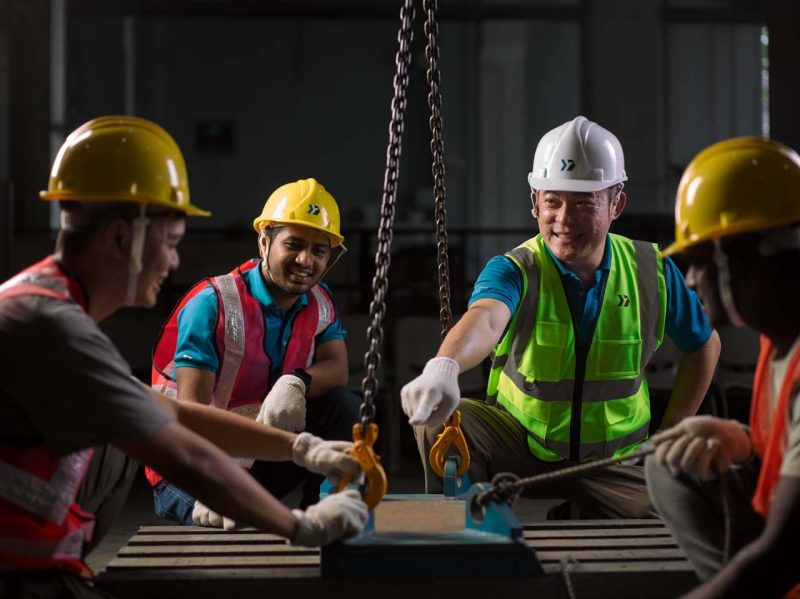 Riggerman and signaler training course images for Bok Seng's marketing material — singapore commercial photographer, corporate photographer singapore