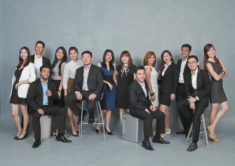 Studio portraits for corporate profile by tuckys Photography