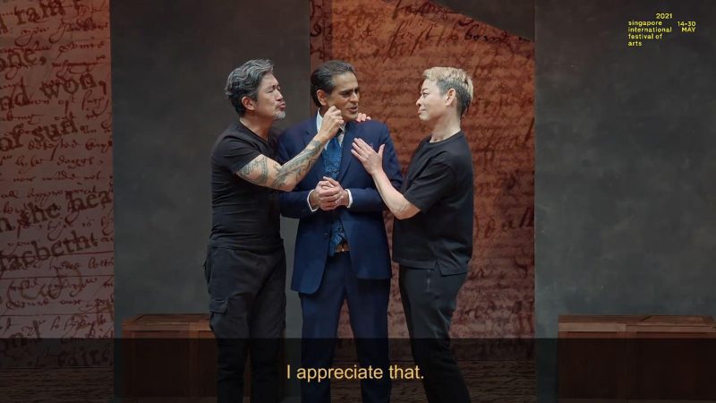 Screenshot for theatre performance video on demand