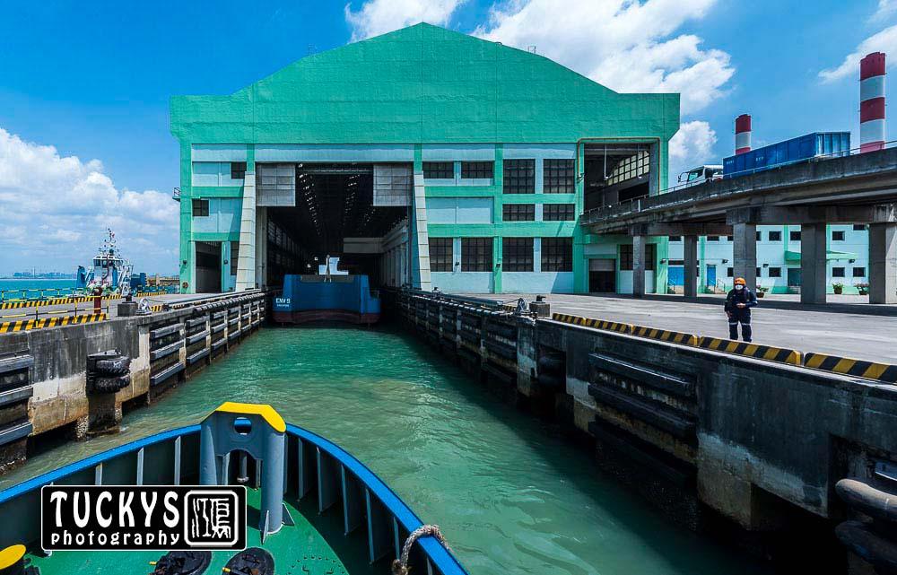 Architecture photography for Tuas Marine transfer building, by Tuckys