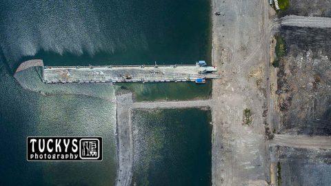 aerial photography by singapore industrial photographer for construction process, by tuckys