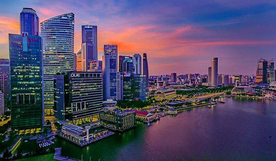 Singapore aerial photography with professional architecture photographer, Commercial photography Singapore