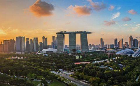 Singapore professional aerial photography for architecture and landscape