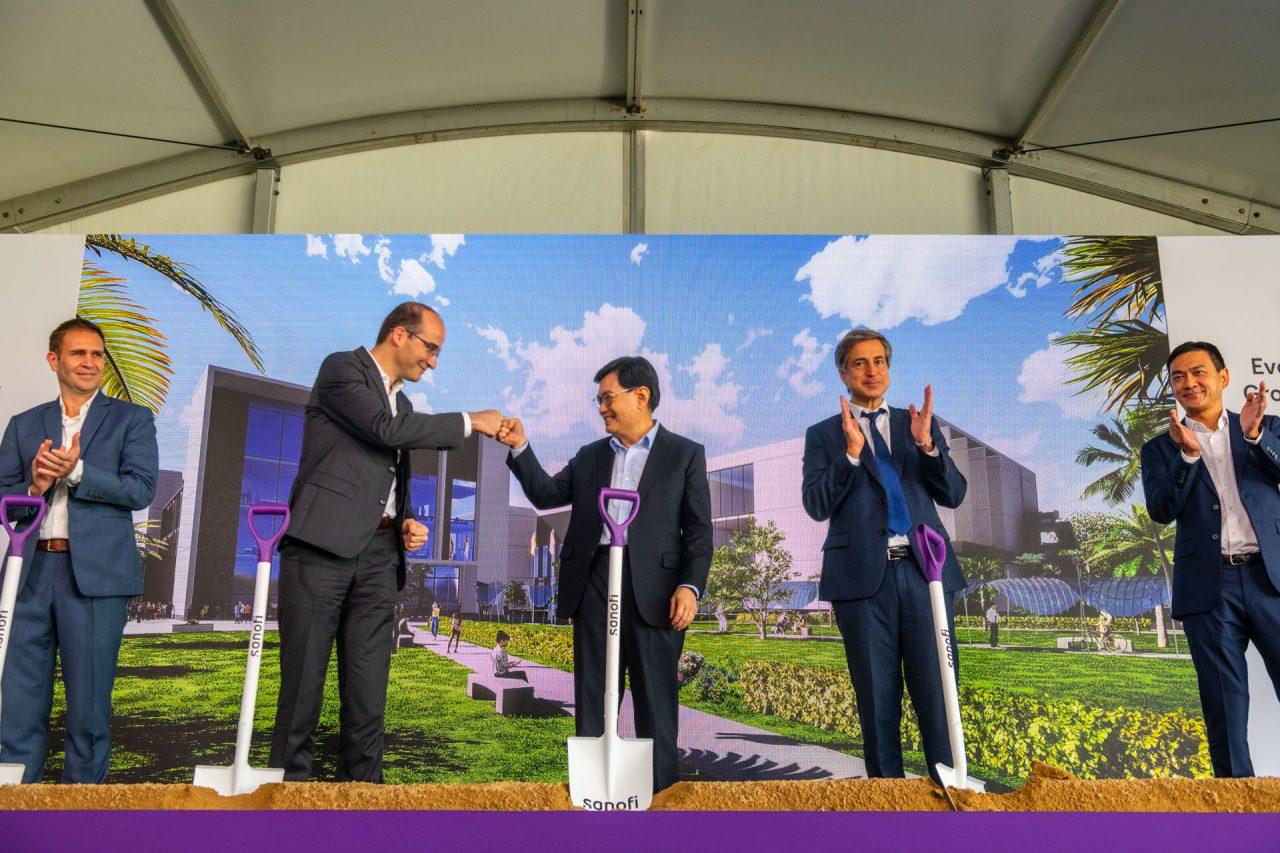 Sanofi groundbreaking ceremony, events photography.
