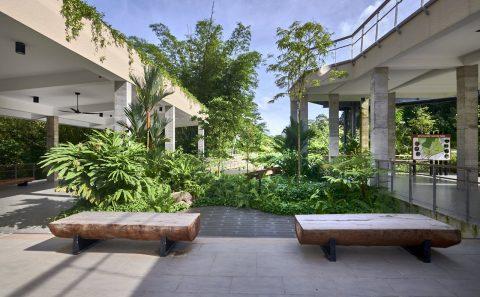 Professional photography of rifle range nature park, featuring the architectural and landscaping designs by Singapore Commercial photographer — landscape architecture pho