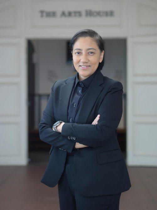 professional corporate portrait for female director for Singapore Arts festival SIFa